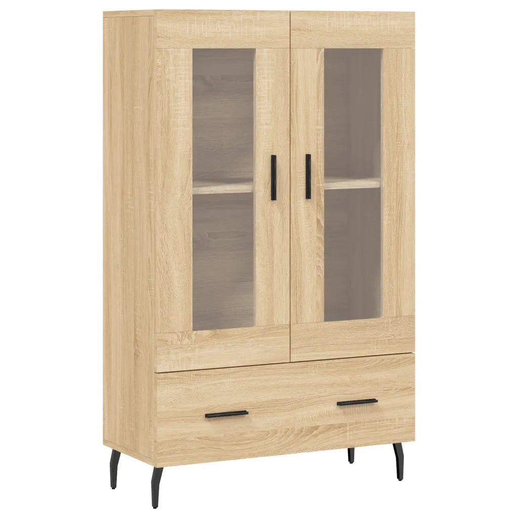 vidaXL Credenza Rovere Sonoma 69,5x31x115 cm in Legno Multistrato