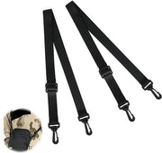 Riem per spalla universale - 2 pezzi - cintura sottile - larghezza 25 mm - lunghezza regolabile 75-135 cm - cintura di ricambio per zaini da viaggio - zaini sportivi - elettrodomestici.