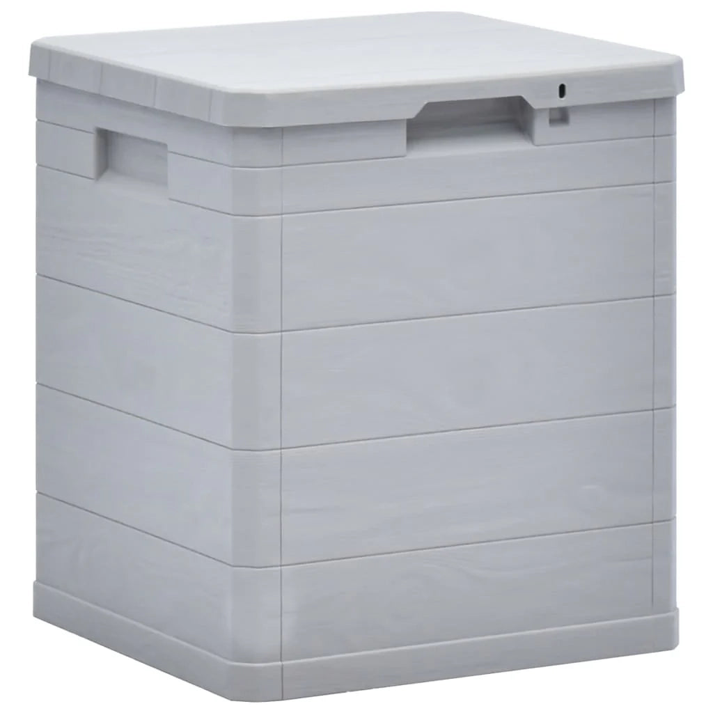 Baule/box da giardino grigio chiaro da 90 litri 02_0013049