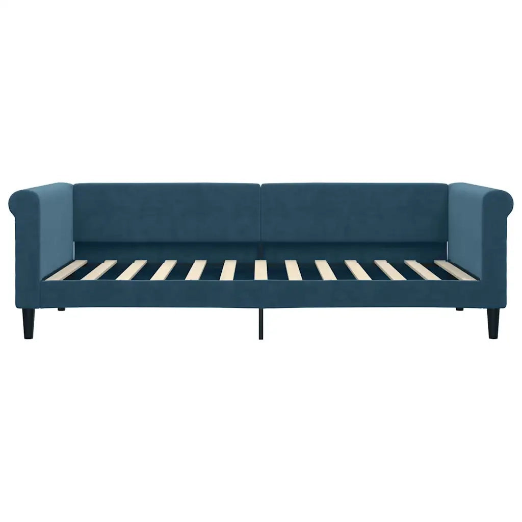 Letto da Giorno Blu 90x200 cm in Velluto 354243