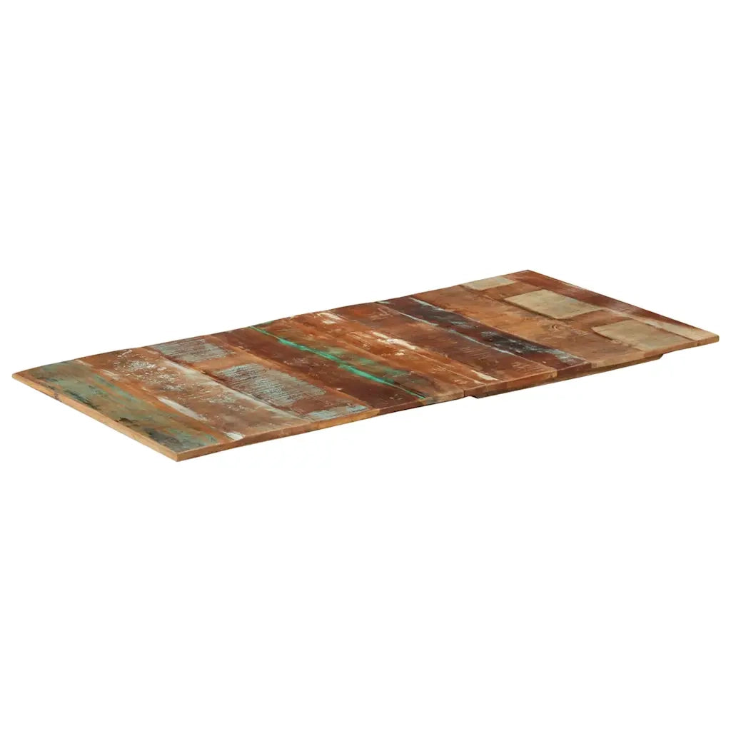 Piano Tavolo Rettangolare 60x120 cm 15-16 mm Legno di Recupero 286046