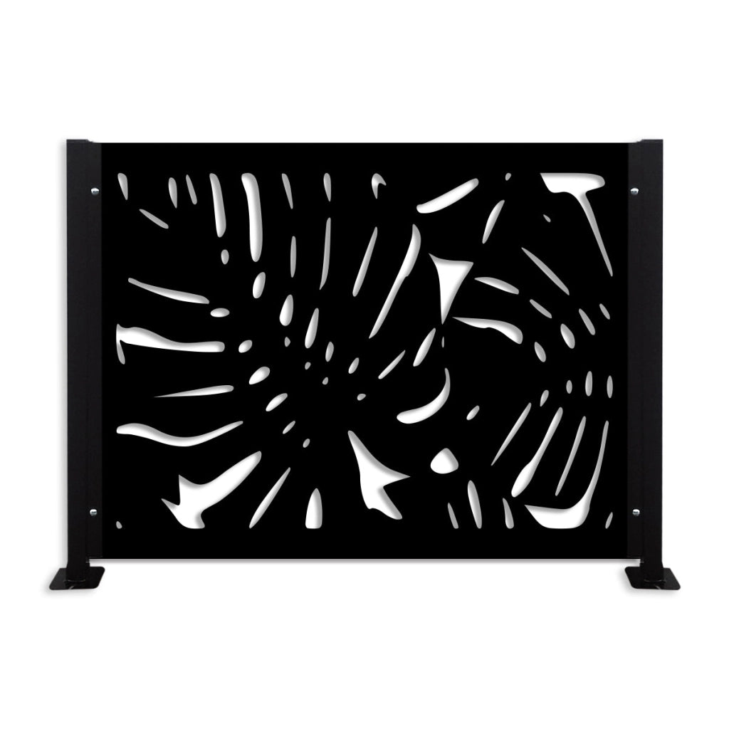 Ringhiera DEKOPLAST rettangolare mod. SKORPION Colore: nero