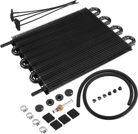 Set di raffreddamento universale per oli - 5/16" transmissione - 8 passaggio tubo in PVC - materiale duraturo - riduce sovraccalorizzazione - raffreddamento efficiente del motore - raffreddamento transmissione