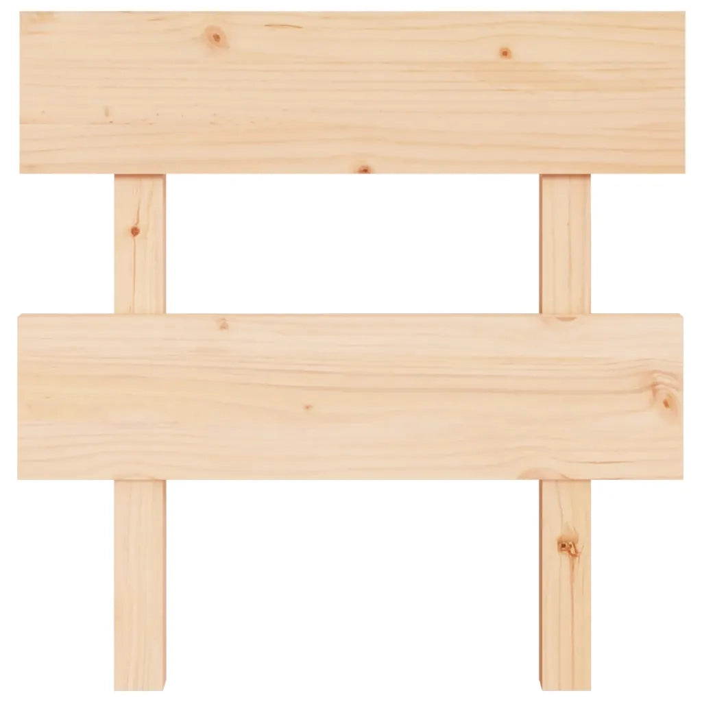 Testiera per Letto 93,5x3x81 cm in Legno Massello di Pino 819050