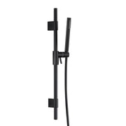 Saliscendi ottone nero opaco con doccino e flessibile pvc 150 cm | Adda