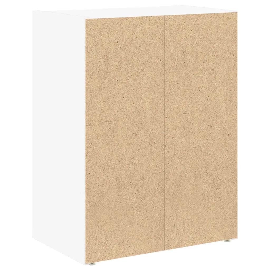 Libreria Bianca 40x24x52 cm in Legno Multistrato 860355