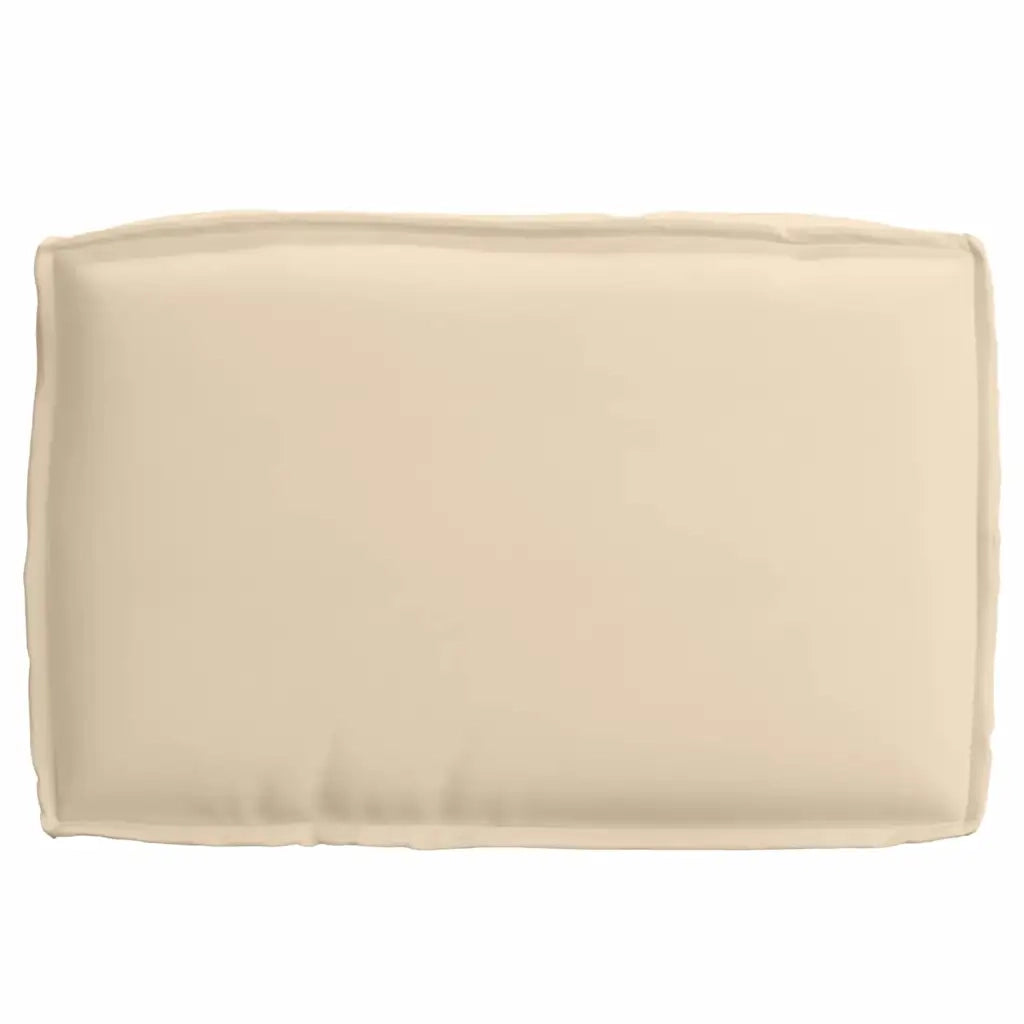 Cuscino Beige 60 x 40 x 8 cm Tessuto Oxford 42001611