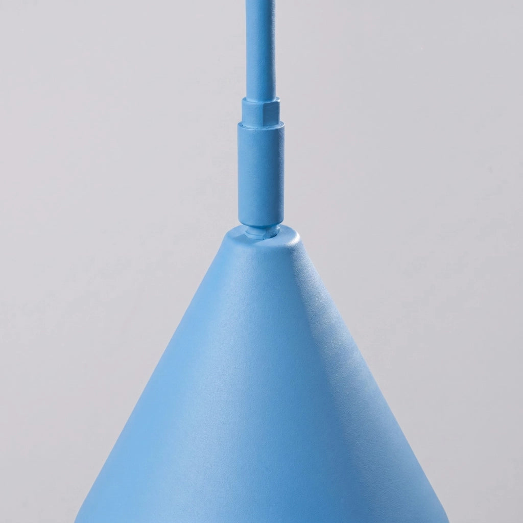 Applique NOX 2 azzurro con interruttore