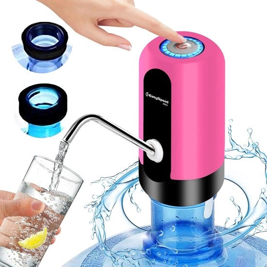 Dispensatore automatico di acqua con funzione di ricarica USB - Pompa portatile di acqua per uso domestico, ufficio e campeggio