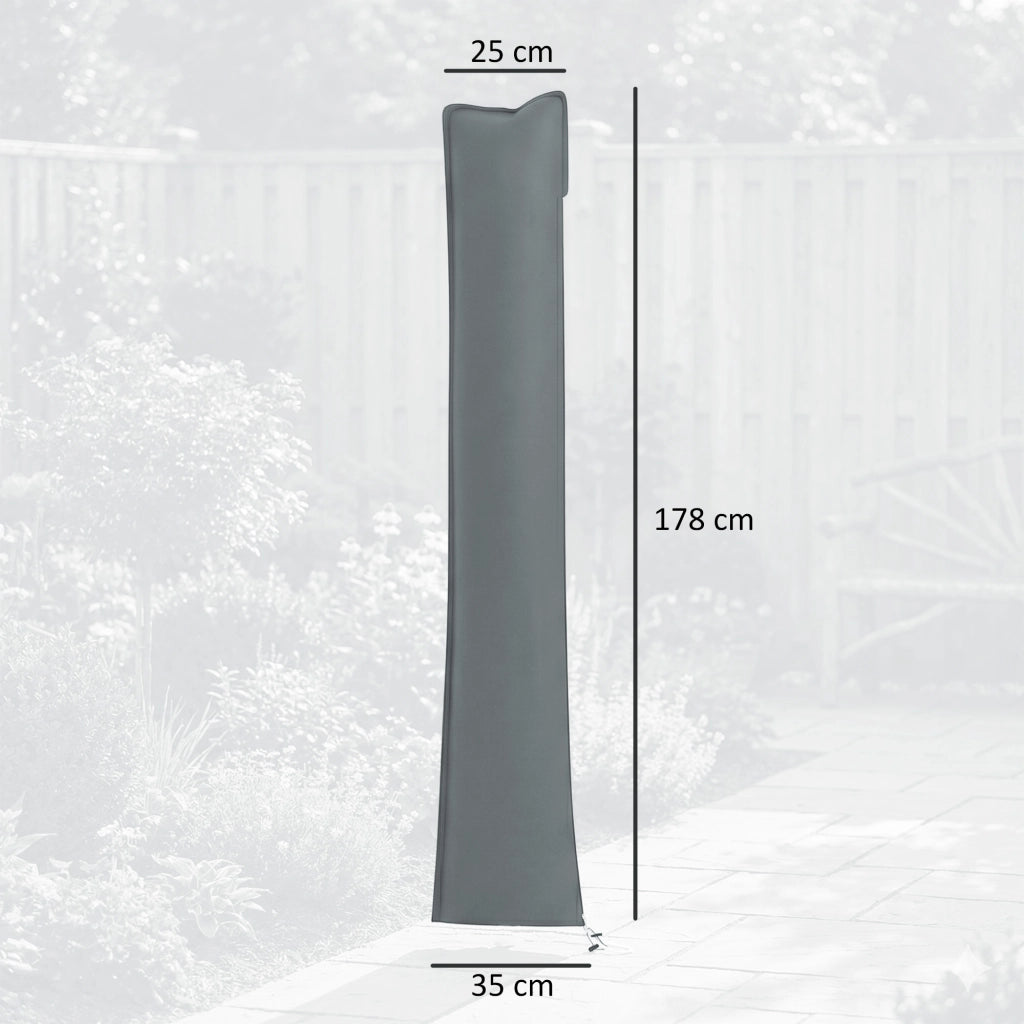 Copertura per Ombrellone ¨C zephmum ¨C Grigio Oxford Polyester 178 cm