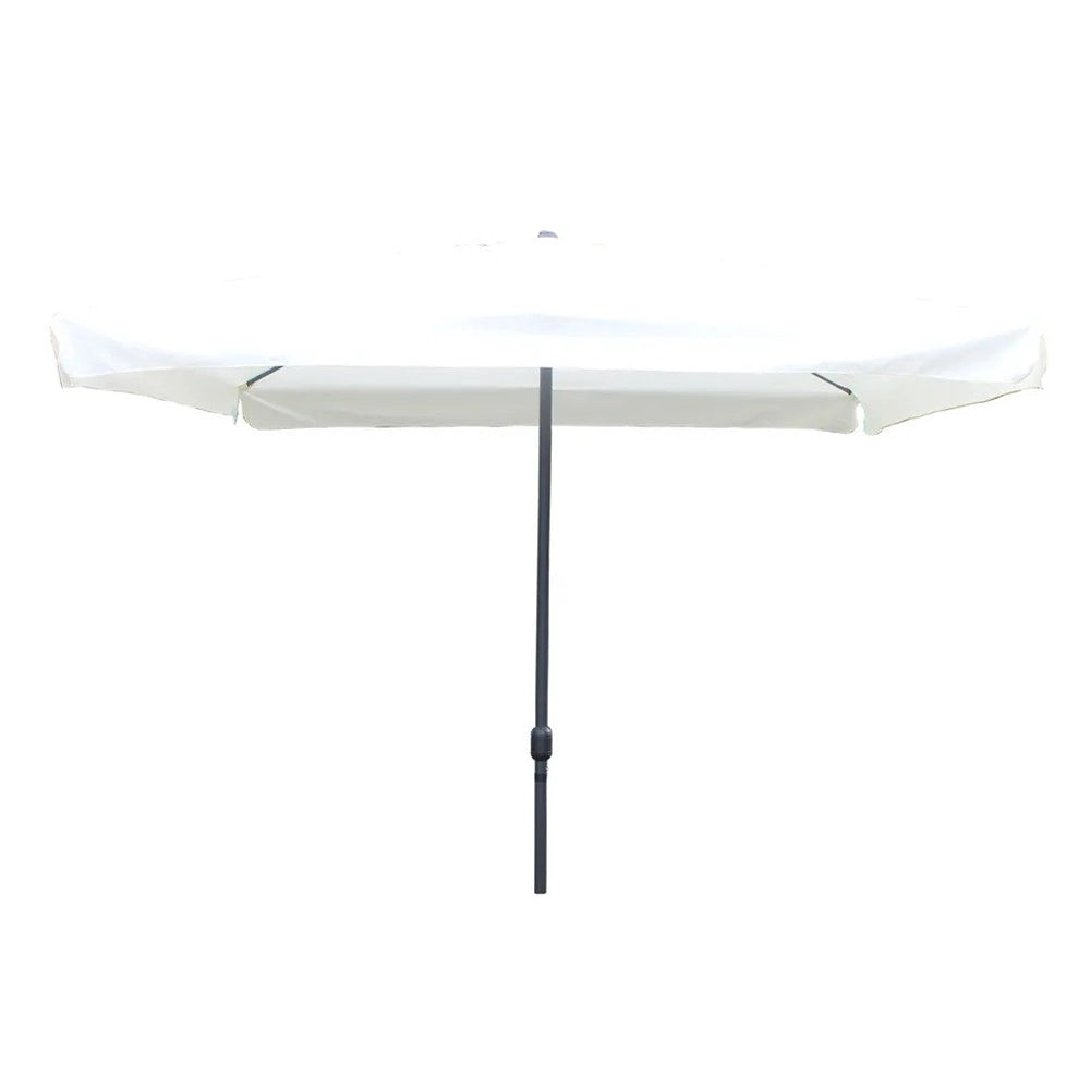 Trade Shop - Ombrellone Da Giardino Arredo Esterno Balcone Terrazzo Patio 3x3 Mt Bianco 223233 -
