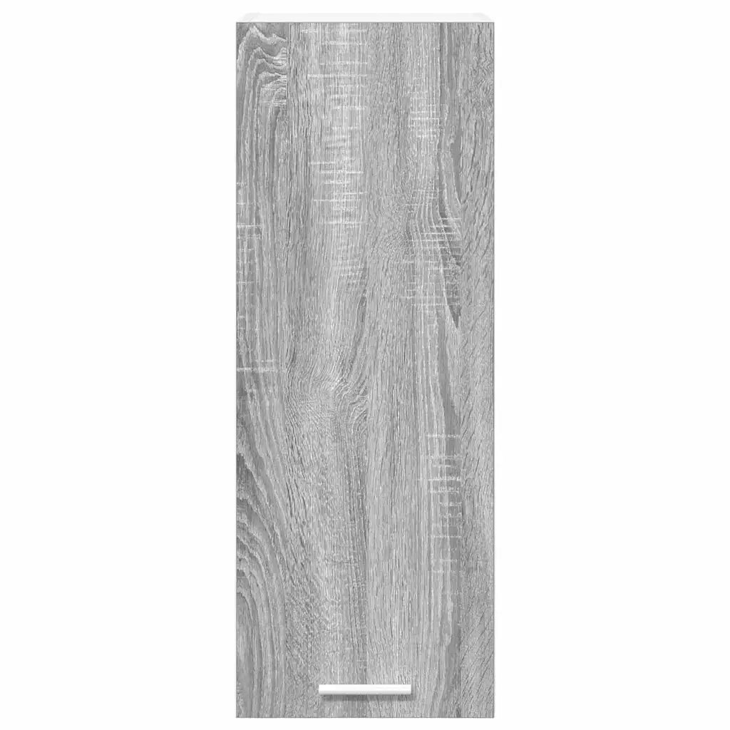 Armadio pensile Grigio Sonoma e Bianco 30 x 31 x 80 cm 884252