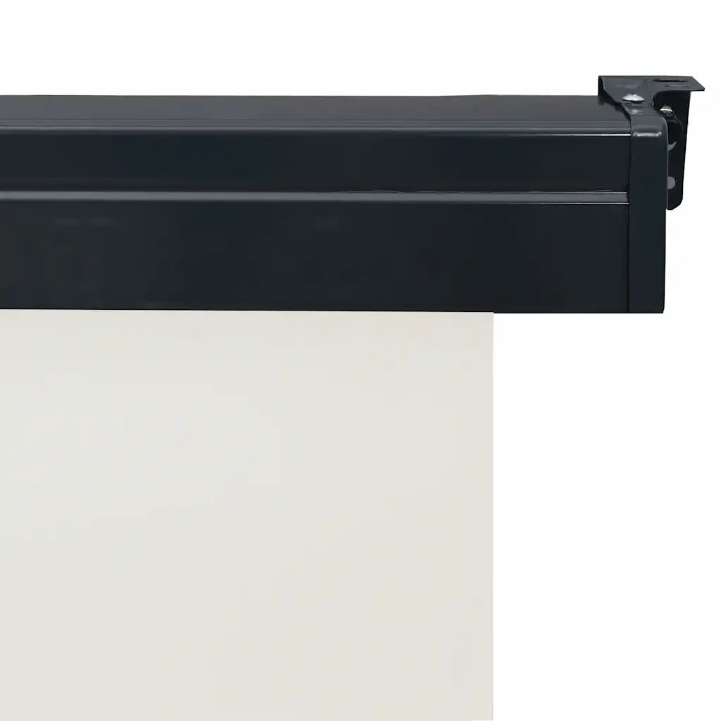 Tendalino Laterale per Balcone-Tenda da Sole Laterale per Patio 85x250 cm Crema