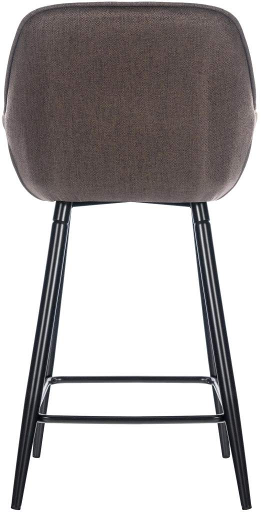 Sgabello da bar Gibson marrone,Tessuto