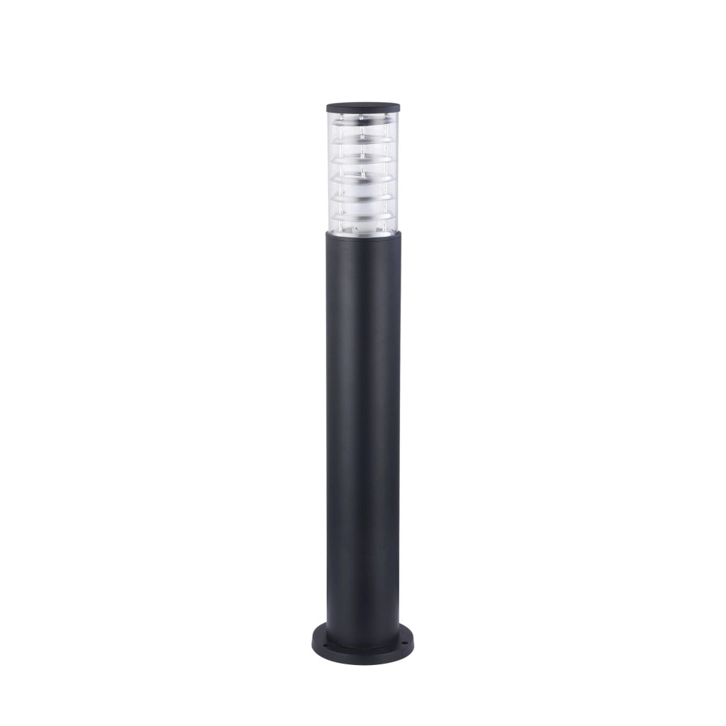 Maytoni Lampada da terra moderna Bronx 1 luce E27 IP54 nero alluminio