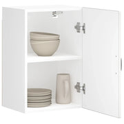 vidaXL Pensile da Cucina Lucca Bianco in Legno Multistrato
