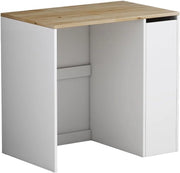 Vicco Mobile lavatrice Lavik, Bianco, 93.5 x 88.5 cm con 3 scomparti, per riporre risparmiando spazio sopra la lavatrice