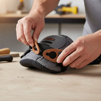 Elastico di ricambio con aggancio in gomma a soffietto per ginocchiere