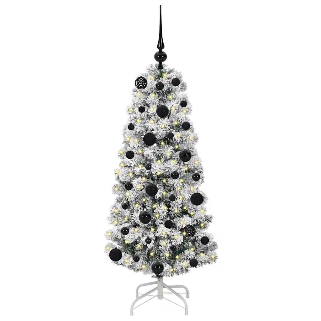 Albero di Natale | Decorazioni natalizie Artificiale con Rami Pieghevoli 120 cm