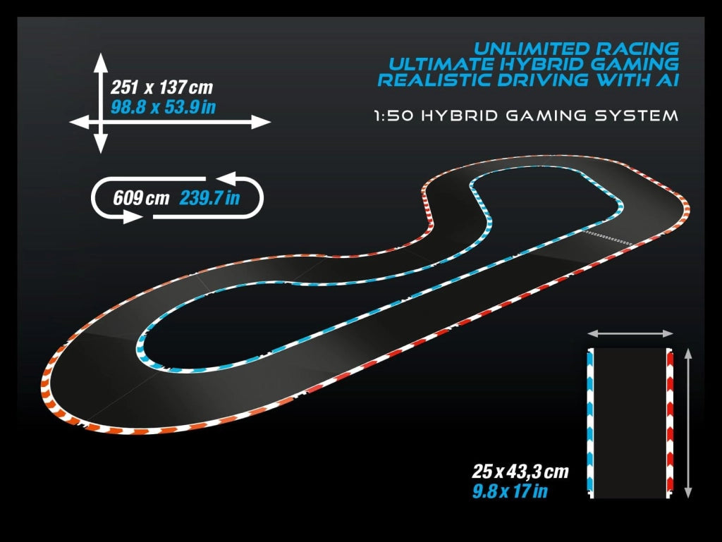 Carrera - 50050003 Hybrid Set Runway Chase