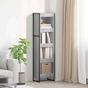 Armadio per Libri Grigio Sonoma 40 x 30 x 155 cm
