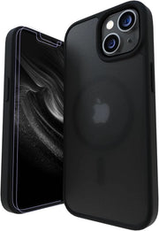 Hoes Premium Transparente Magnetica per iPhone 14 - Resistente ai graffi - Colorata - Resistente agli urti