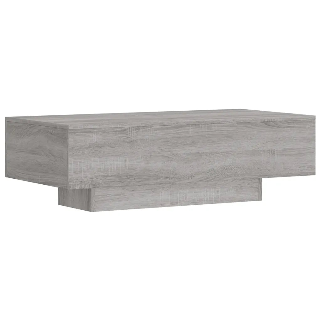Tavolino salotto | Tavolino da caff¨¨ | Tavolino da Soggiorno Grigio Sonoma 100x49,5x31 cm Legno Multistrato