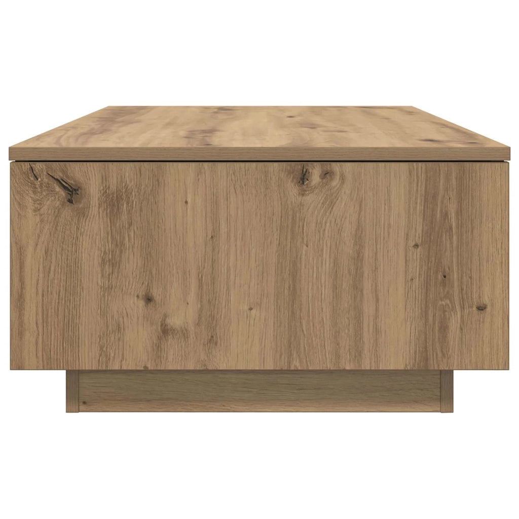 Tavolino da salotto Rovere artigianale 95 x 55 x 31 cm