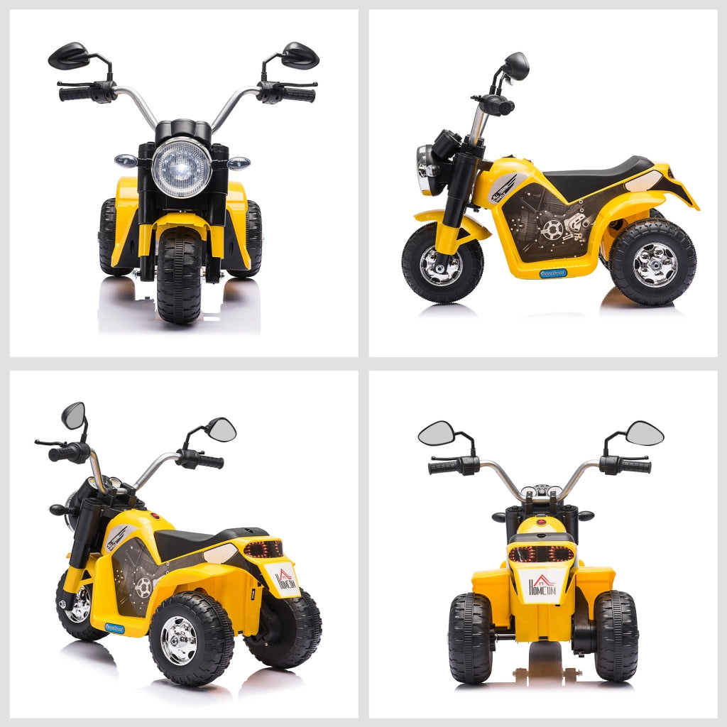 Moto Elettrica per Bambini ¨C zephmum ¨C 72x57x56 cm Giallo