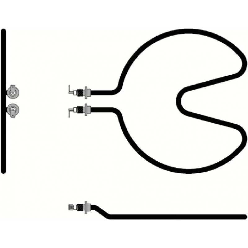 RESISTENZA FORNETTO PIZZA W600 V230 CUOCIPIZZA G3 FERRARI OPTIMA VARIE MARCHE - UNIVERSALE