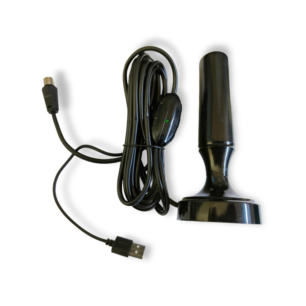 Trade Shop - Antenna Digitale Terrestre T2 Portatile Amplificata Indoor Camper 38 Db Lt-c009 -