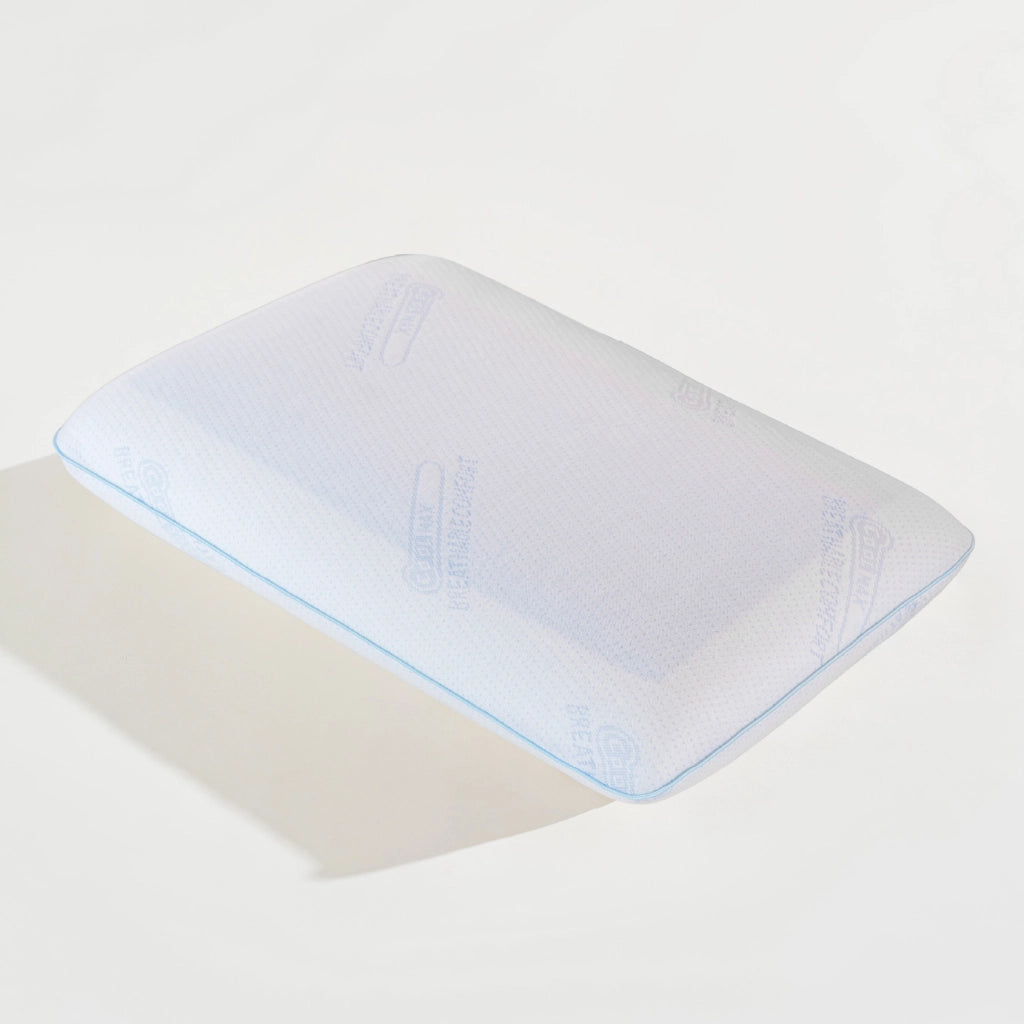 Cuscino Memory Foam con Gel Rinfrescante 60x40 cm –  Guanciale Letto Saponetta, Traspirante Anti-Sudore, Supporto Morbido per Sonno Fresco e Confortevole, Federa Sfoderabile