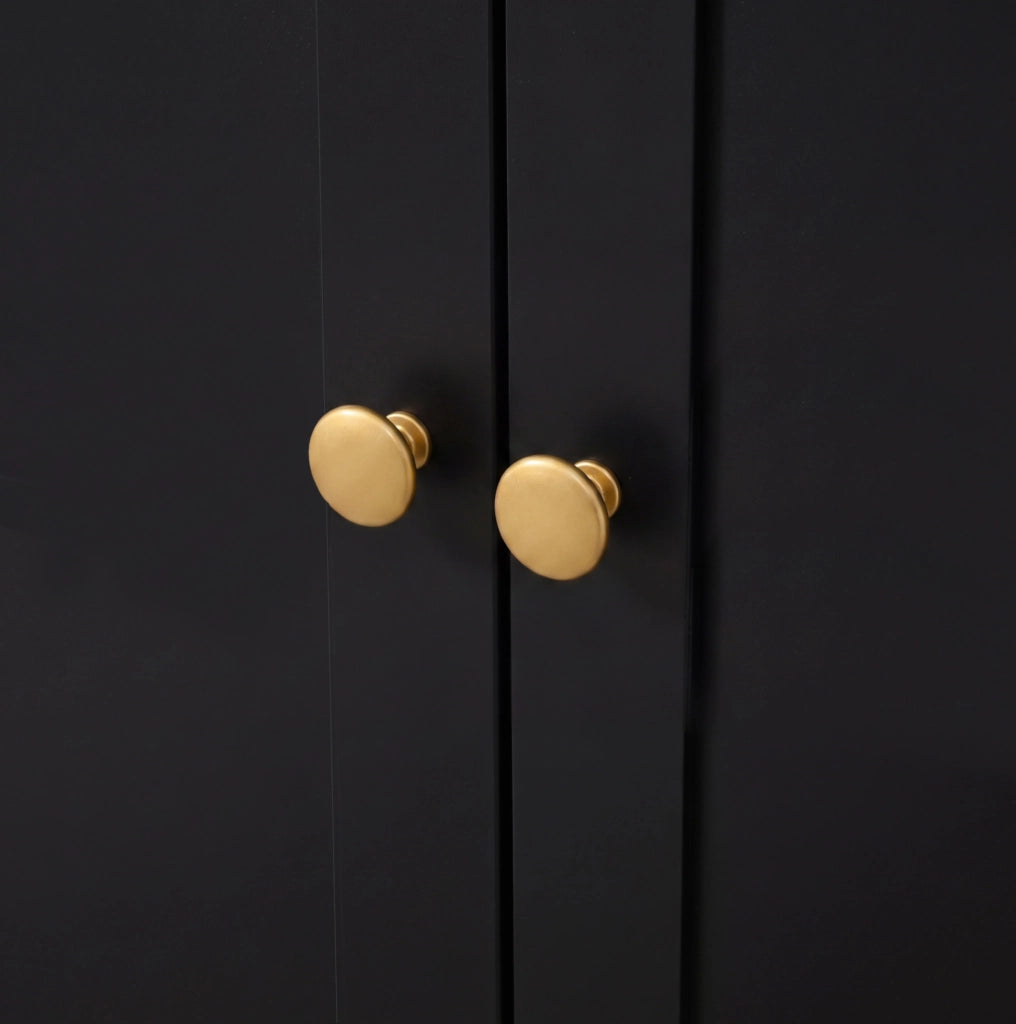 Guardaroba da ingresso ULEVR 100x35x180 cm con specchio, panca, LED multicolore e ripiani regolabili, nero