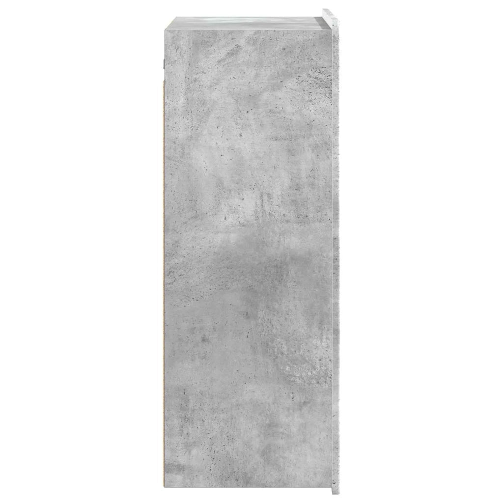 Mobiletto a muro Grigio Cemento 66 x 34,5 x 92 cm