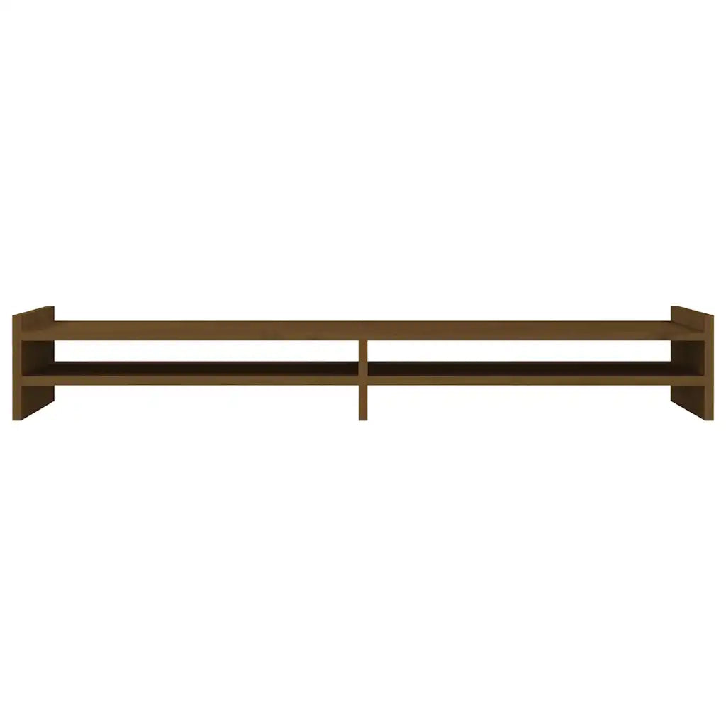 Supporto per Monitor Miele 100x27x15 cm Legno Massello di Pino cod mxl 60884