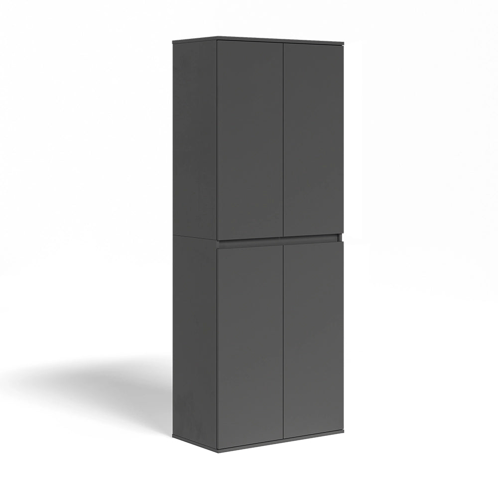 Vicco Armadio multifunzione Antracite 74 x 191.5 cm con 4 porte