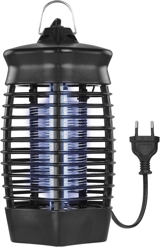 Insecticida con tecnologia LED UV-A per interni e esterni - Lampada elettrica per zanzare e mosche