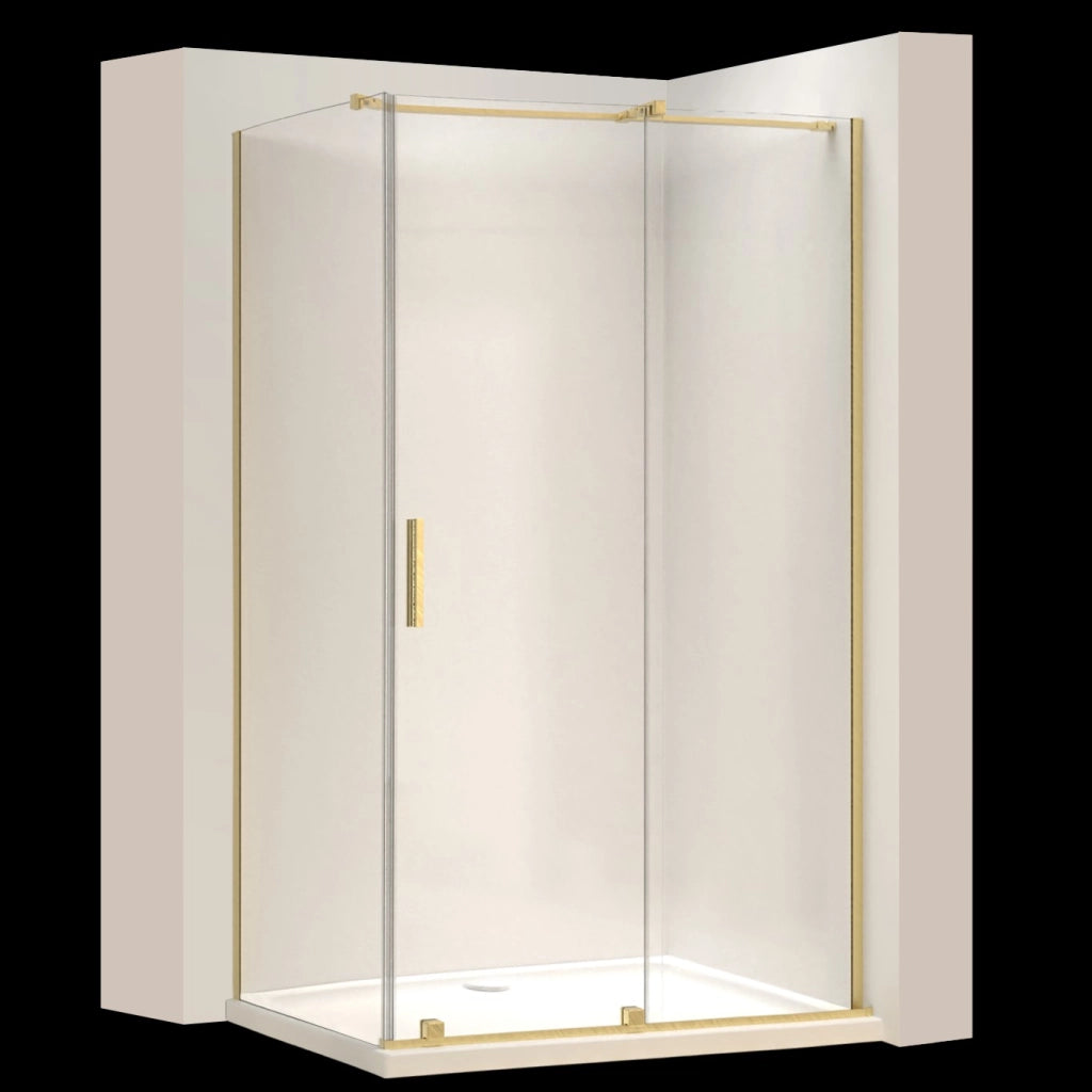 Cabina Doccia Rea Montana Gold Brush 110x80
