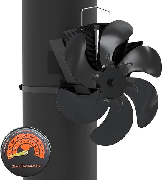 Ventilatore per camino, per uso con camino a legna o camino aperto, ambientalmente compatibile e efficiente