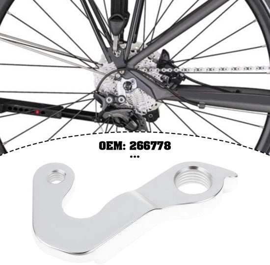 Hanger Derailleur in Lega Leggera per Bicicletta - Adatto per Scott Speedster/Gravel - Resistente allo Shock - Peso Leggero - Hanger per Bicicletta