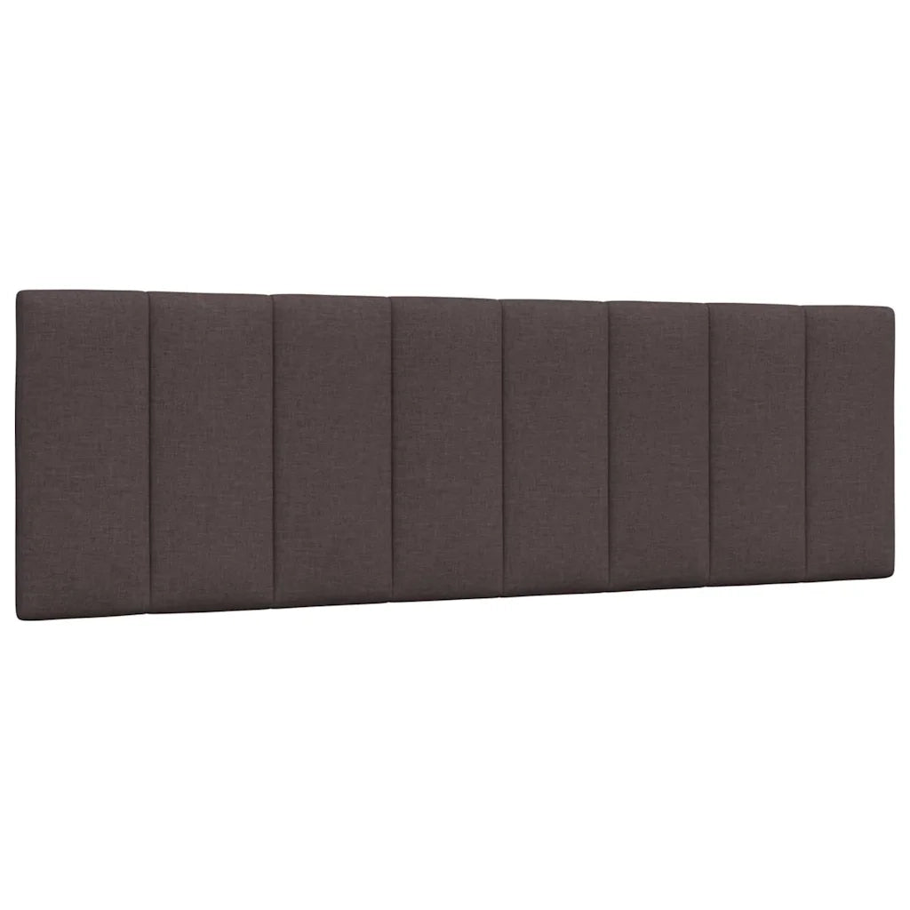 vidaXL Giroletto senza Materasso Marrone Scuro 160x200 cm Tessuto