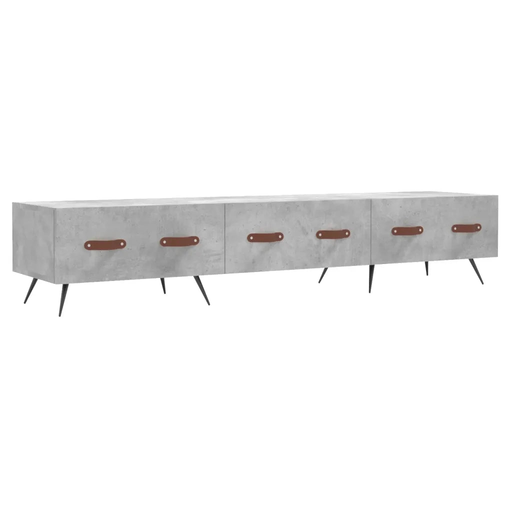 Mobile TV | Armadietto TV | Mobile Porta TV Grigio Cemento 150x36x30 cm Legno Multistrato
