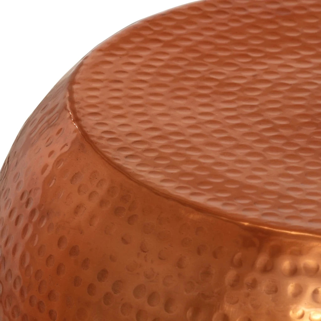 Tavolino da Salotto in Ottone Ã˜55x28 cm in Alluminio