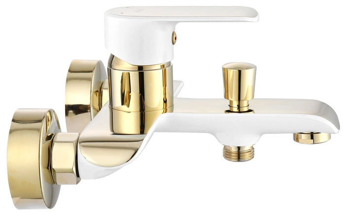 Rubinetto Da Vasca Rea Bloom White Gold