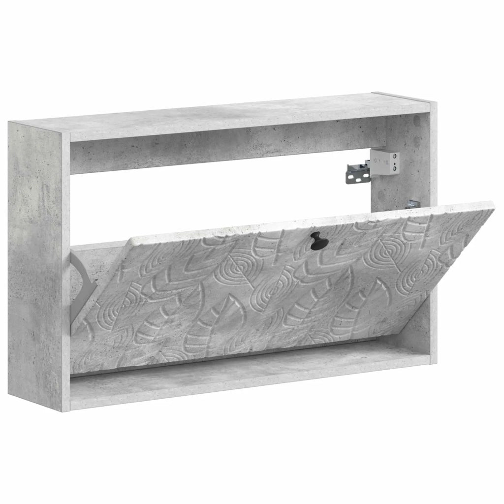 Mobiletto per Scarpe da Muro DELFT 71 x 17 x 43 cm 897068