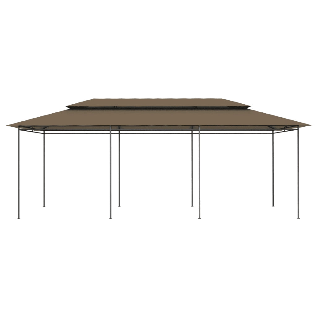 Gazebo 600x298x270 cm Grigio Talpa 180 g/m² 312246