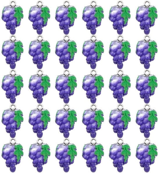50 pezzi di resina per modellare per gioielli in forma di drago
