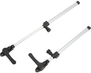 Supporto per Finestre in Alluminio Leggero Antiossidante - 2 Pezzi - Regolabile 310-435mm - Leggero - Resistente ai Colpi - Adatto per Caravan/RV - Supporto per Finestre