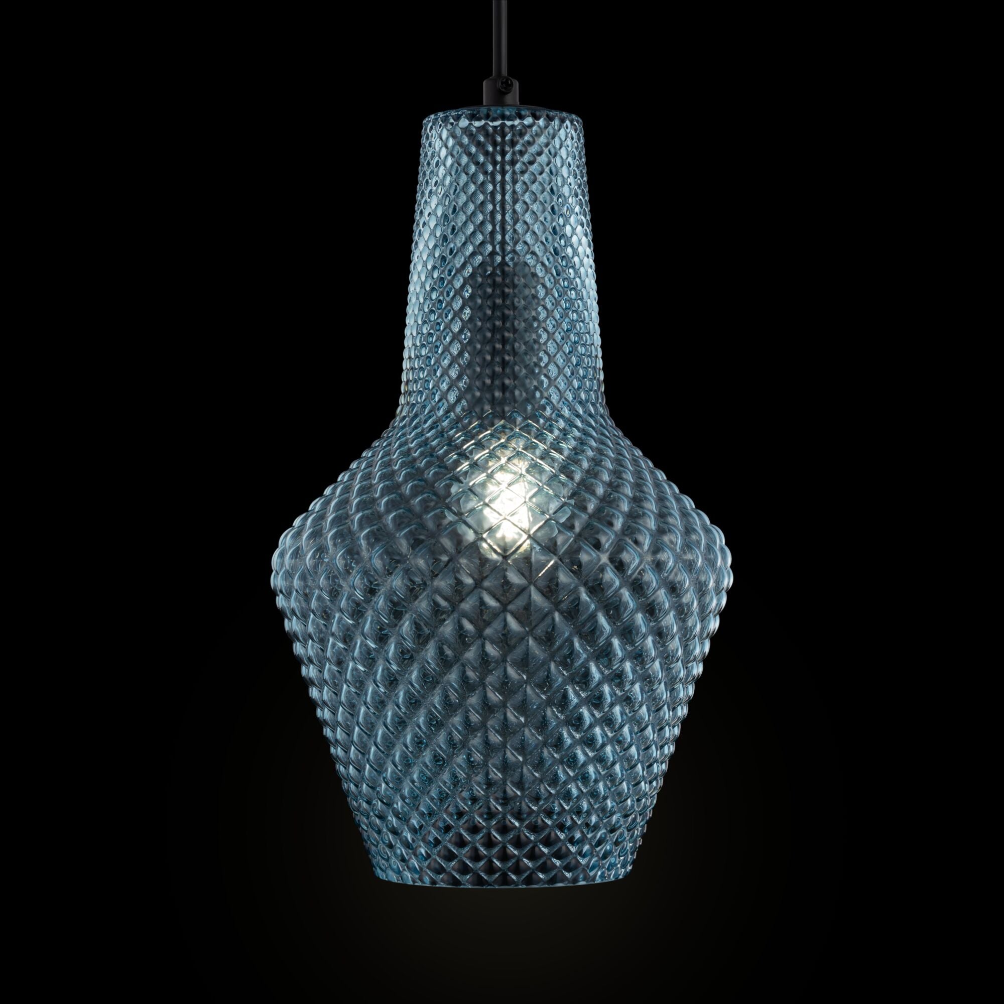 Lampada pendente Pendant in Metallo Tommy Nero