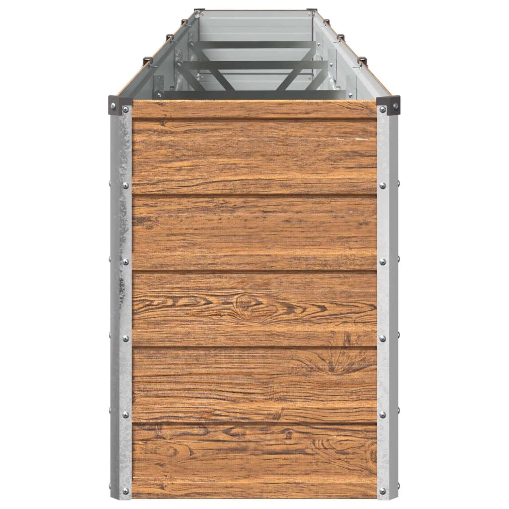 Letto rialzato da giardino Marrone legno 320 x 40 x 55 cm 8006262